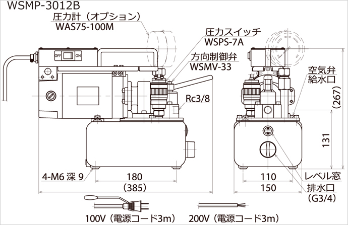 安い割引 配管材料プロトキワRIKEN 電動ポンプ MP-4C 理研機器 株