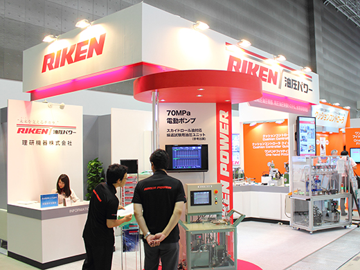 第21回 機械要素技術展 弊社ブース風景